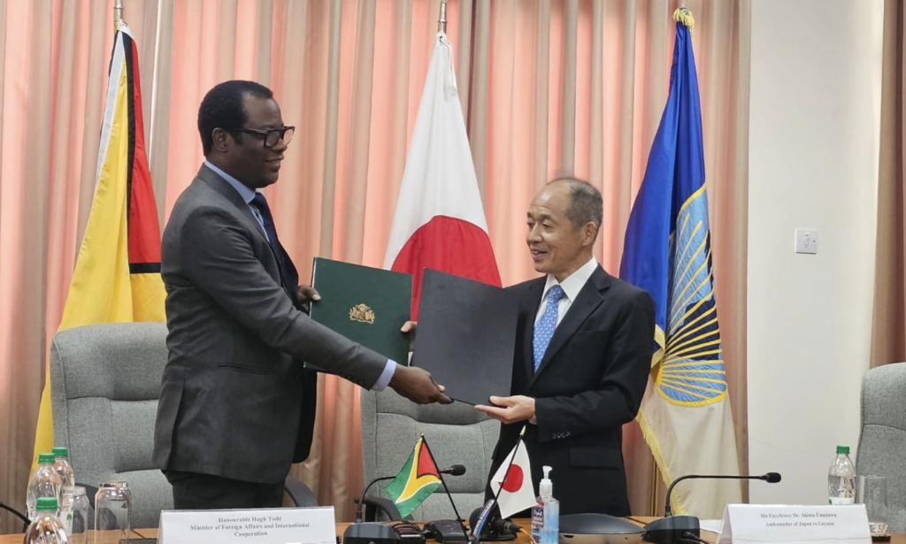Guyana and Japan exchange notes for $7.2 Billion concessional loan for water and sanitation project